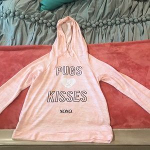 Light pink supper soft pajama hoodie